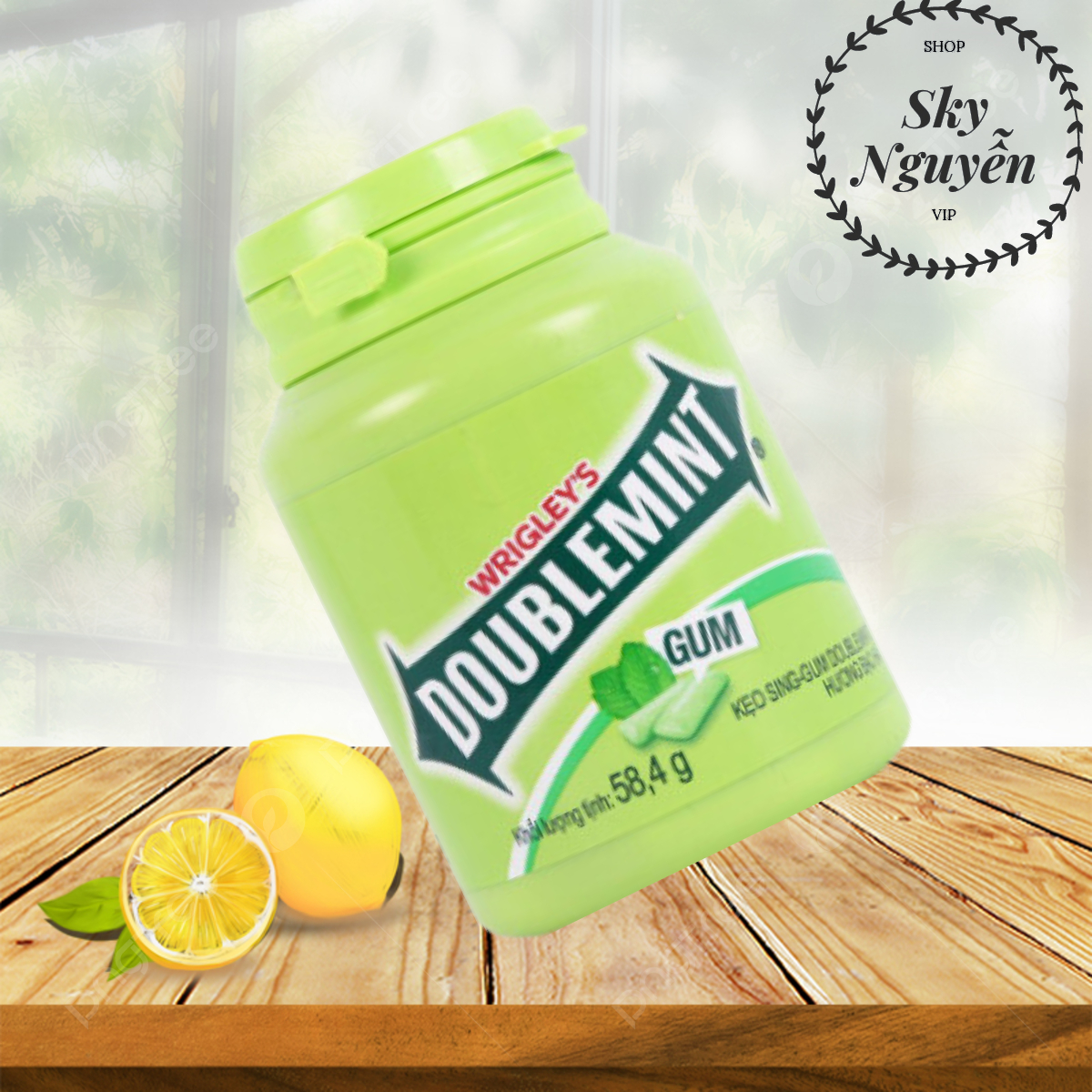 DOUBLEMINT HỦ SINGUM VỊ BẠC HÀ 40 VIÊN