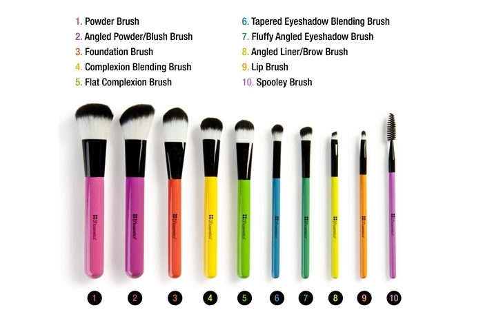 [HCM]Cọ trang điểm BH Pop Art 10 Piece Brush Set
