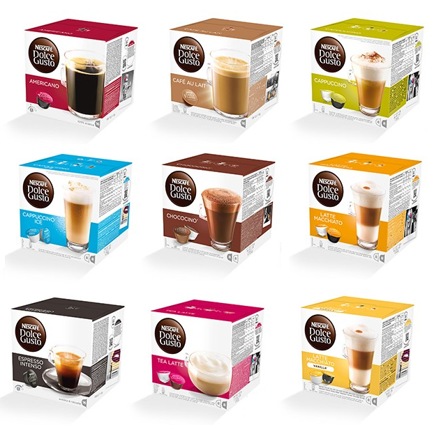 Mix 10 Viên Nén Cà Phê NESCAFÉ Dolce Gusto
