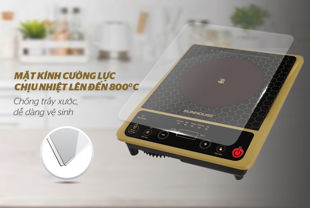 Bếp hồng ngoại cơ SUNHOUSE SHD6010