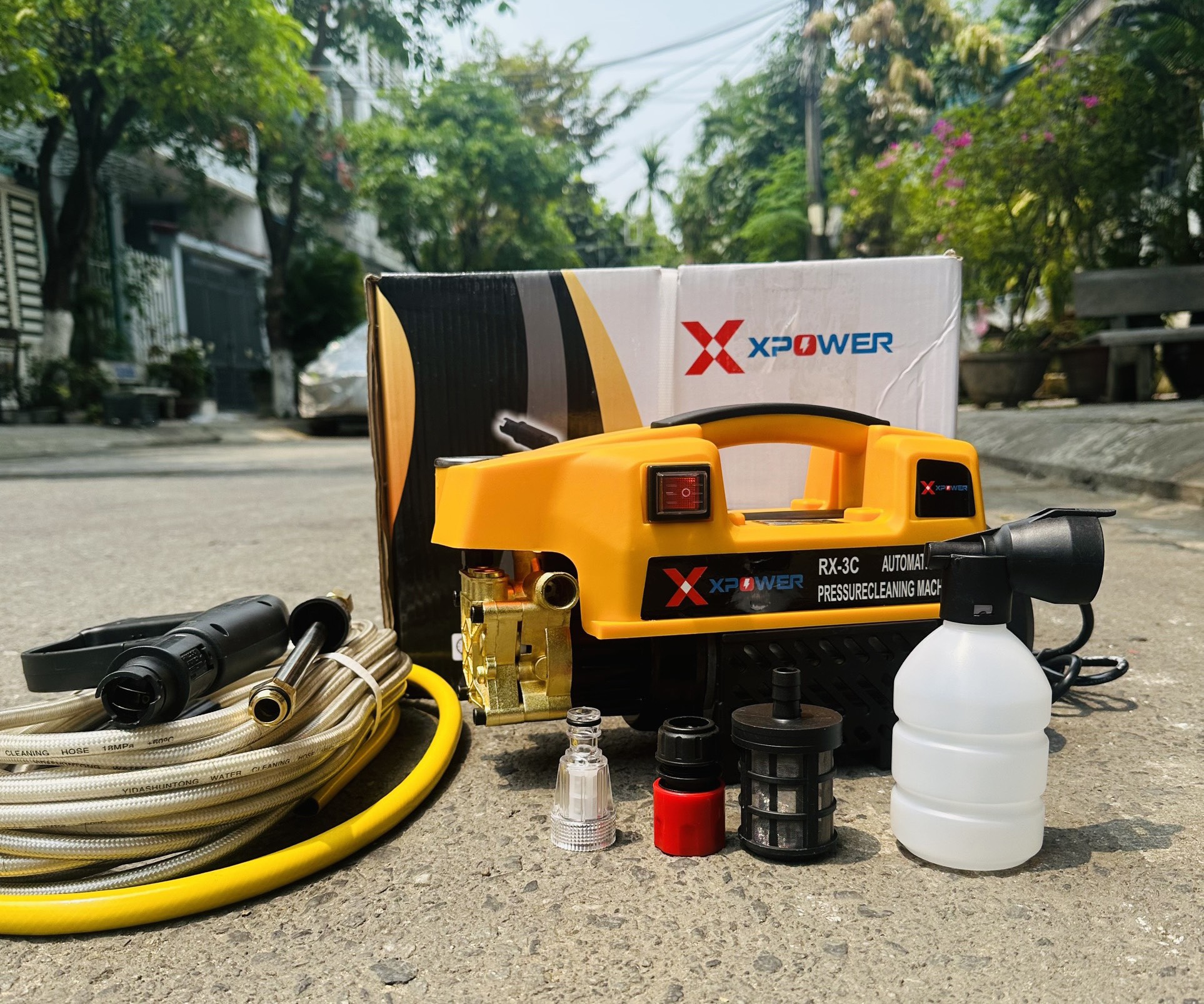 MÁY RỬA XE XPOWER Nhật Bản 2400w
