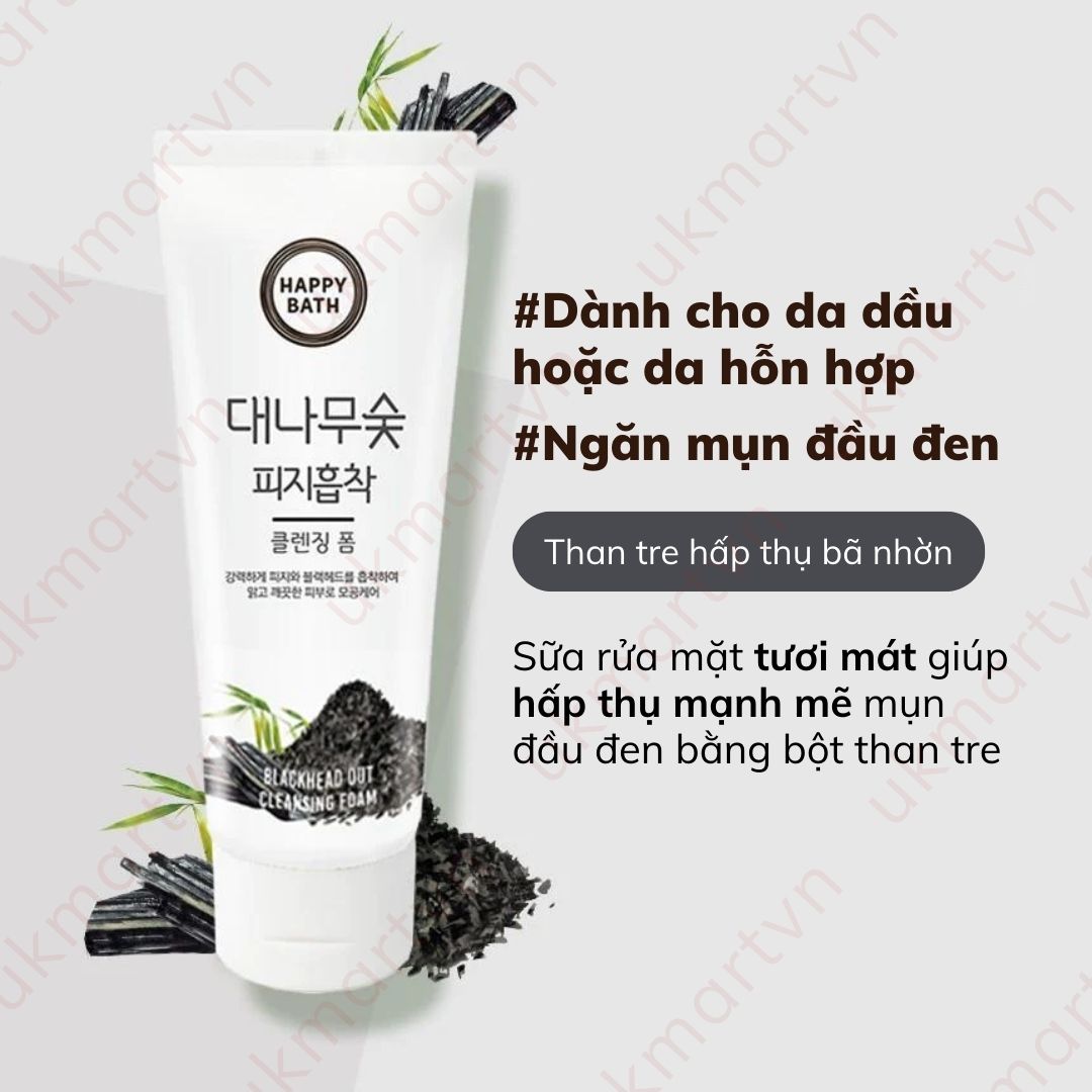 Sữa Rửa Mặt Happy Bath Mild Cleansing Foam 200ml