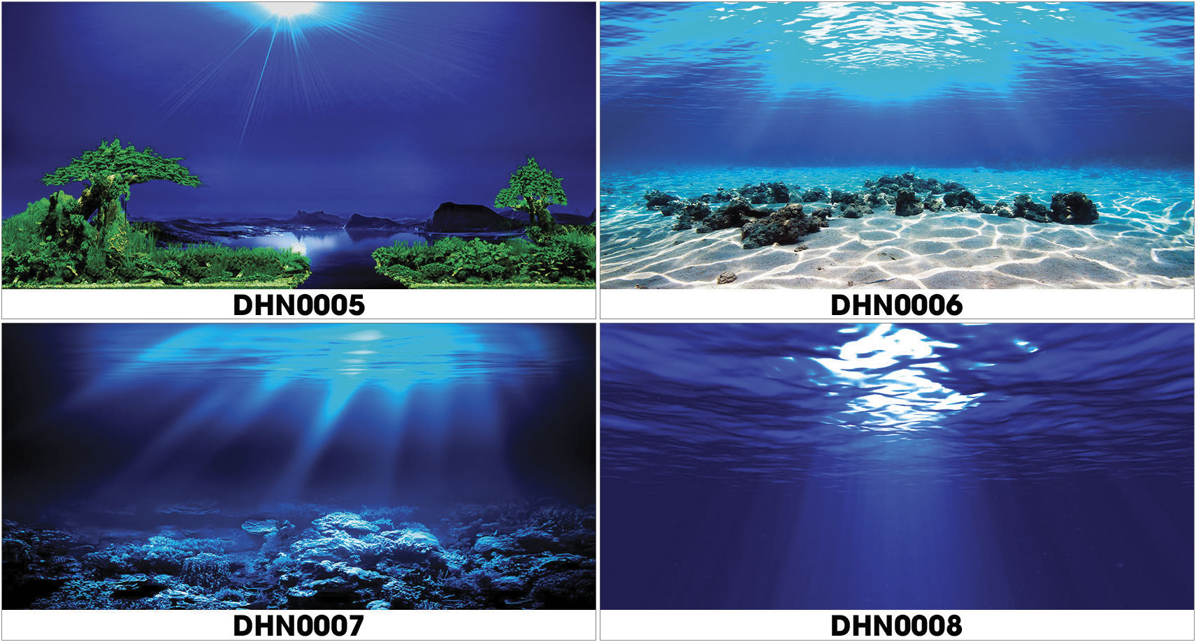Tranh 3D hồ cá - DHN