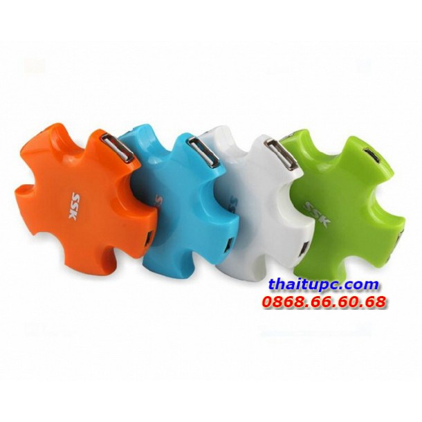 Bộ chia cổng USB HUB 4 port USB SSK (SHU-024)