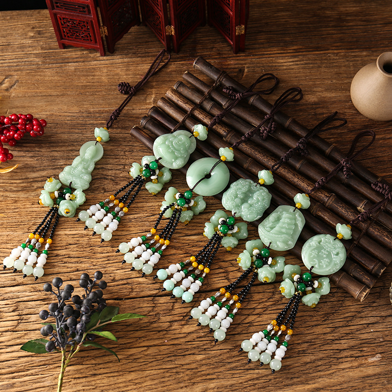 Dây Treo Xe Ô Tô Phật Bà Quan Thế Âm Cầu Bình An, Tài Lộc, May Mắn