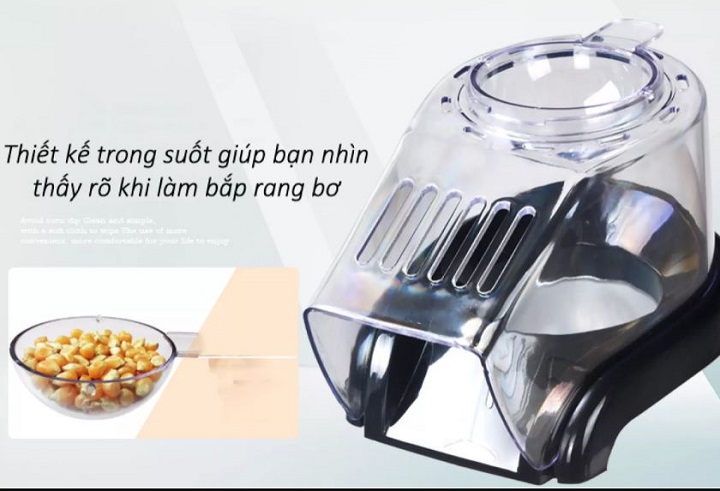 Blasting machine popcorn at home-making machine popcorn butter mini