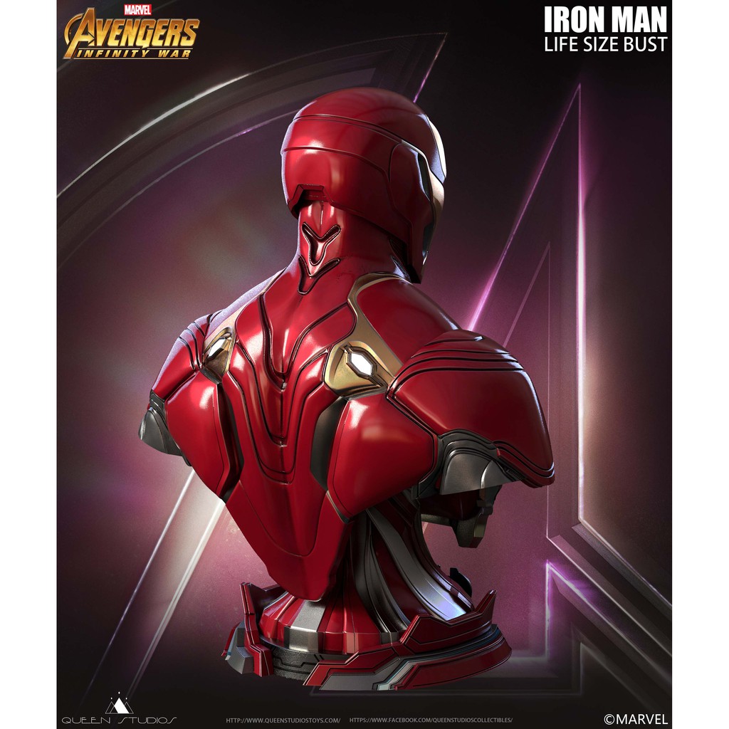 File in 3D Iron Man MK50 Bust