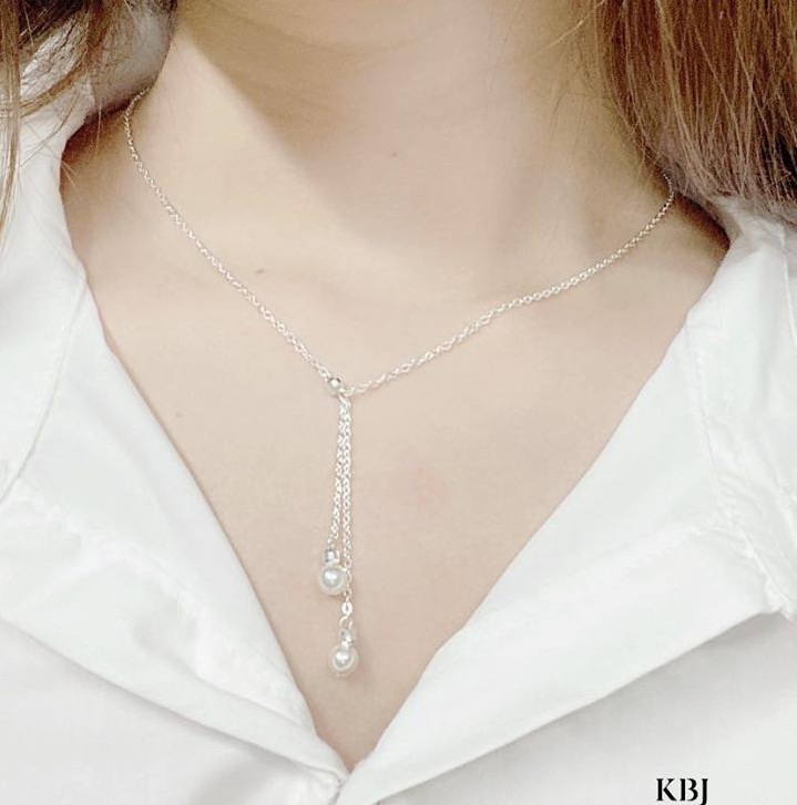 Dây chuyền bạc thời trang MS6