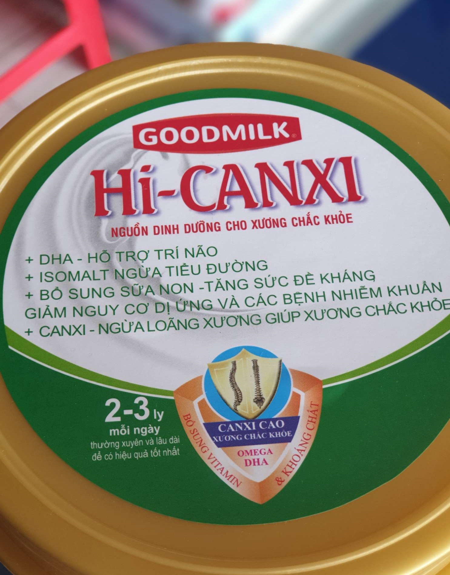 Sữa bột GoodMilk Hi Canxi (900g)