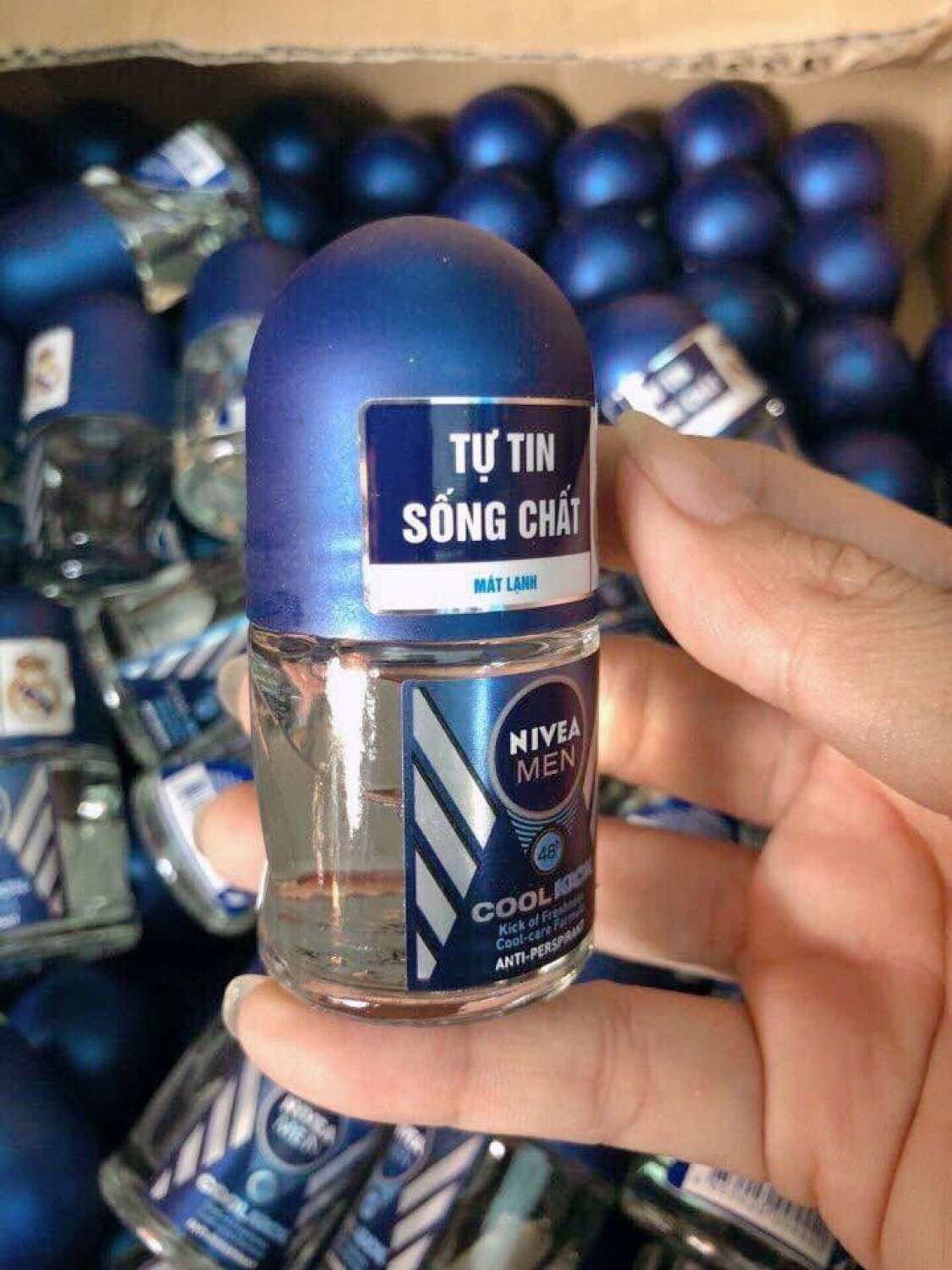 Set 5 chai lăn khử mùi nivea 12ml (Xanh)
