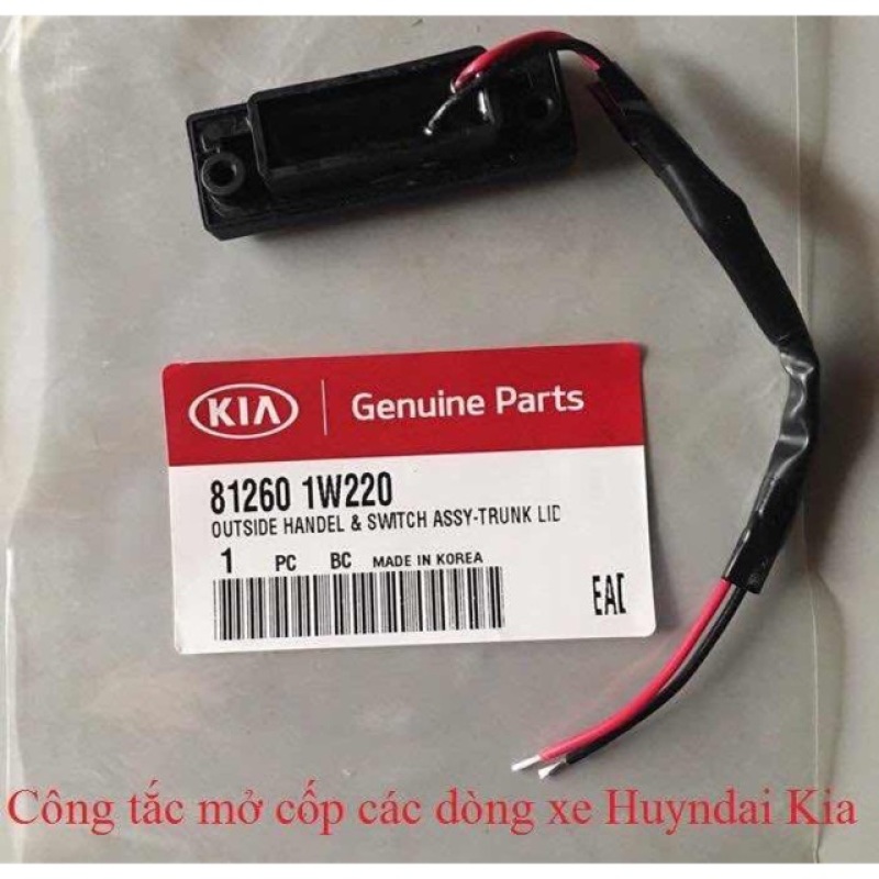 Nút Mở Cốp Sau Cho Xe Kia Morning Hyundai Grand i10 Picanto Kia Rio Hyundai Accent