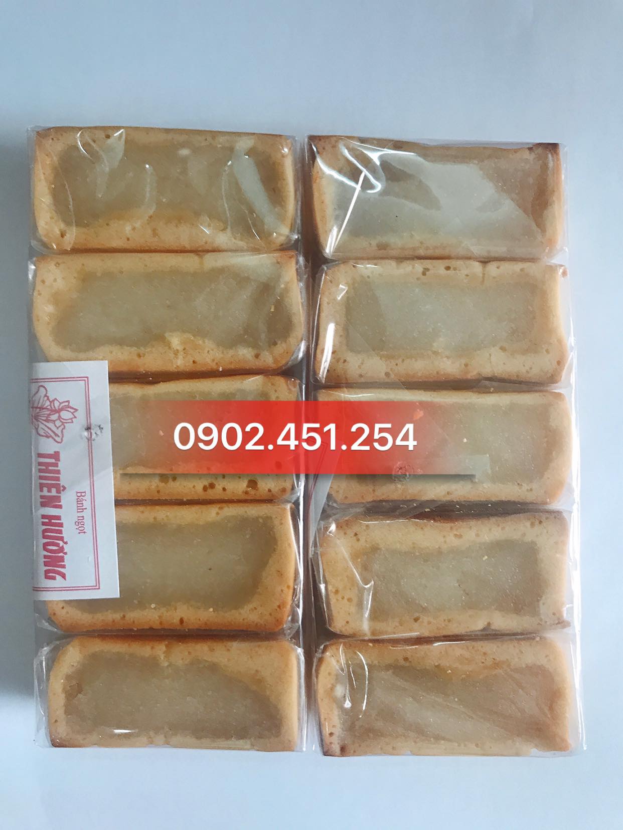 Set 2 Gói Bánh Dừa Bánh Xà Lam (Gói 5 Cái)