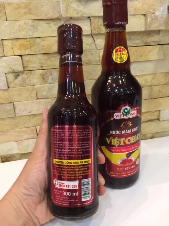 NƯỚC MẮM VIỆT CHAY-CHAI THỦY TINH 500ML