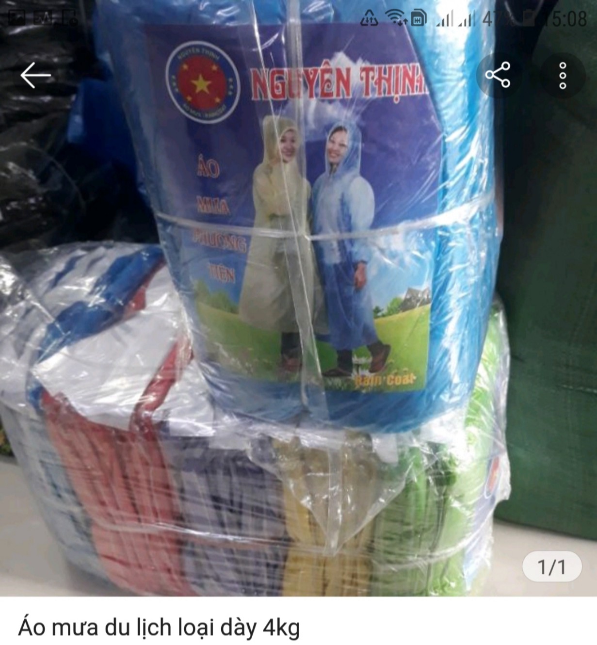 Combo 10 Áo Mưa Tiện Lợi Dùng 1 Lần
