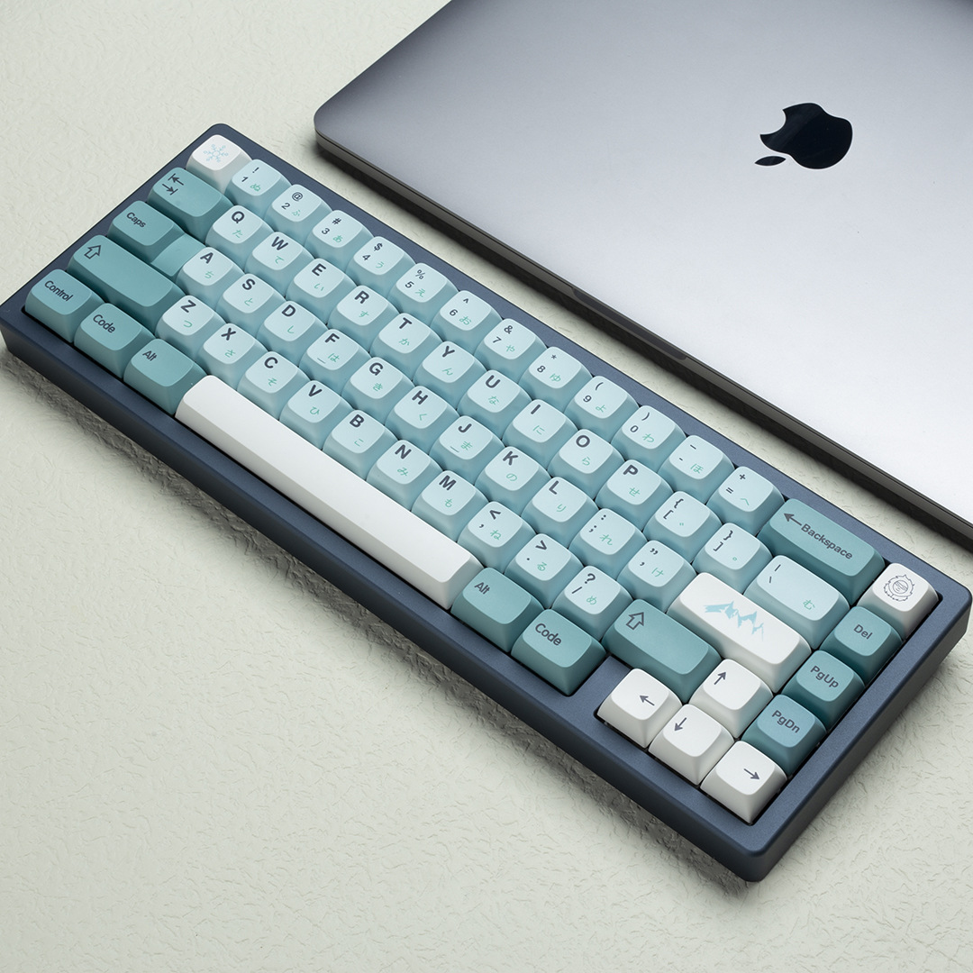 Iceberg Keycap XDA Height Keycaps Blue White Mechanical Keyboard Keycap Mechanical Keyboard Accessories Keycaps All Layout Keyboard