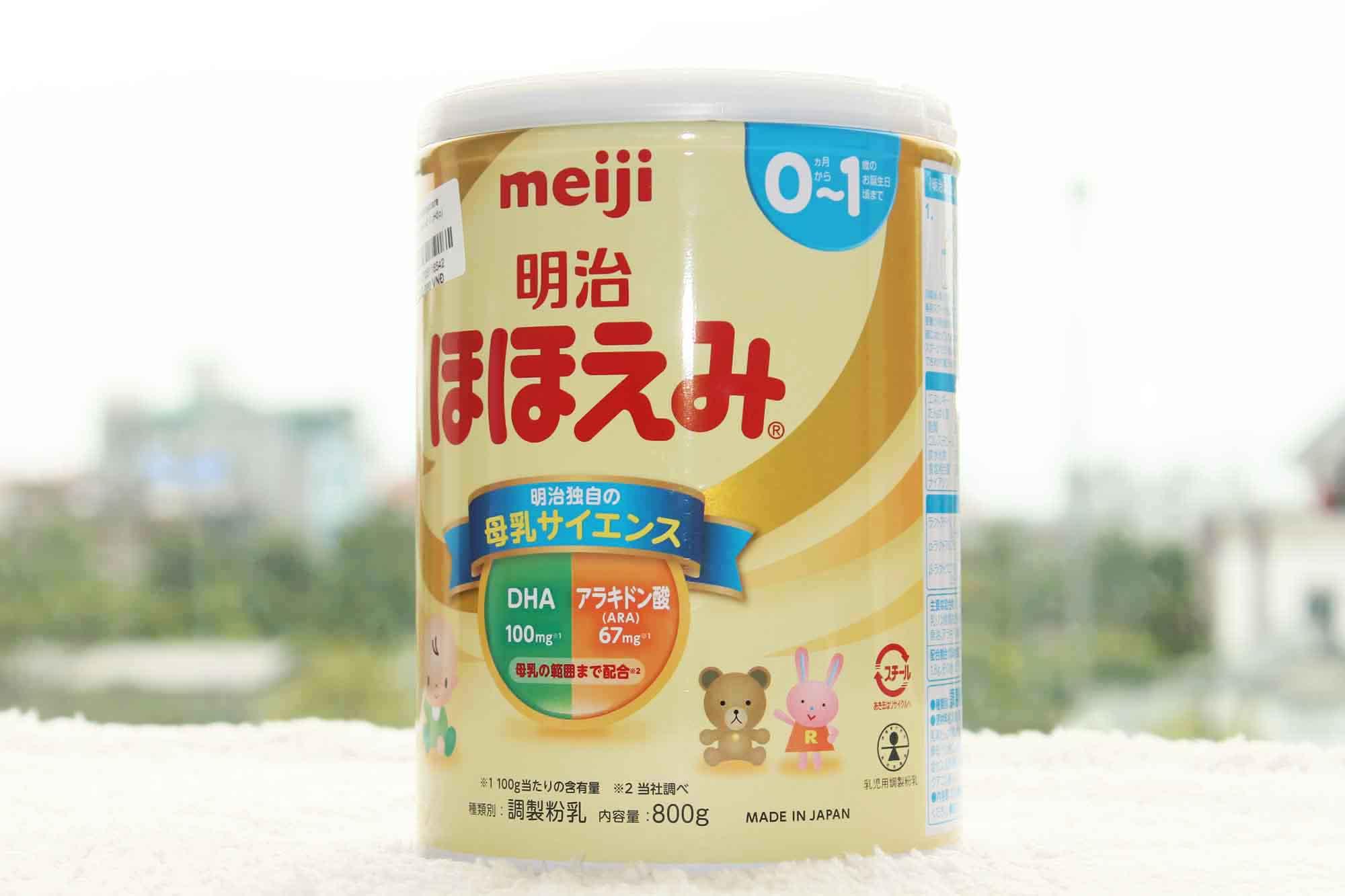 Sữa Meiji số 0 nội địa nhật - 800gr (0-1 tuổi)
