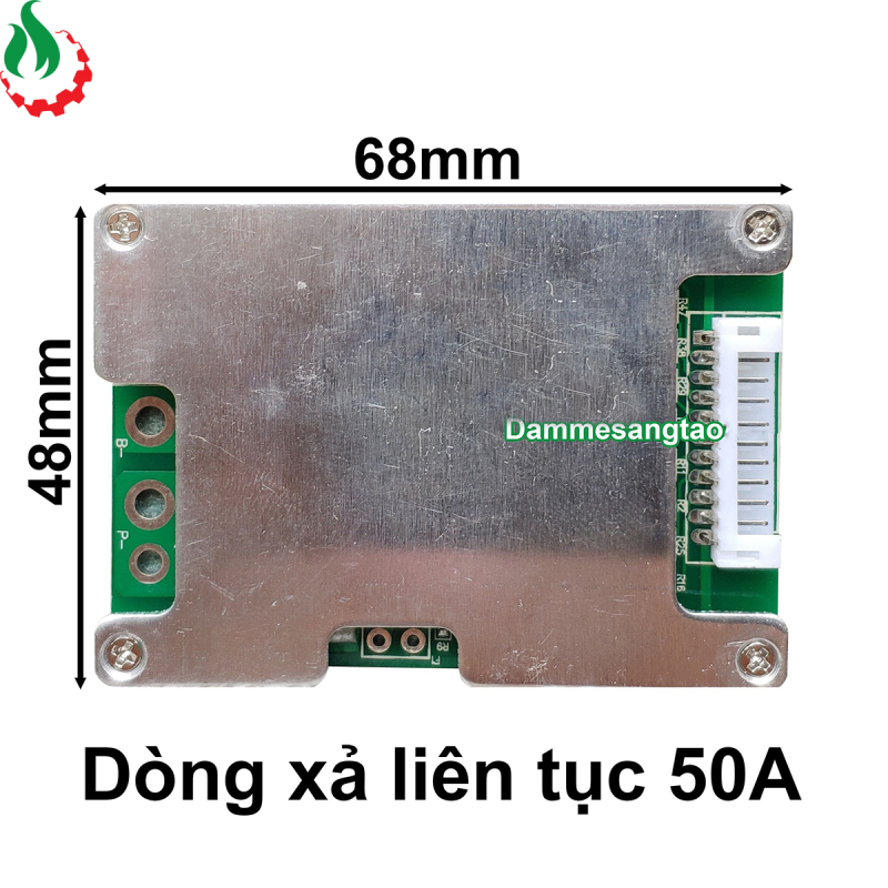 Mạch 10S 36V 50A bảo vệ pin Li-ion 3.7V (Mạch đa năng)