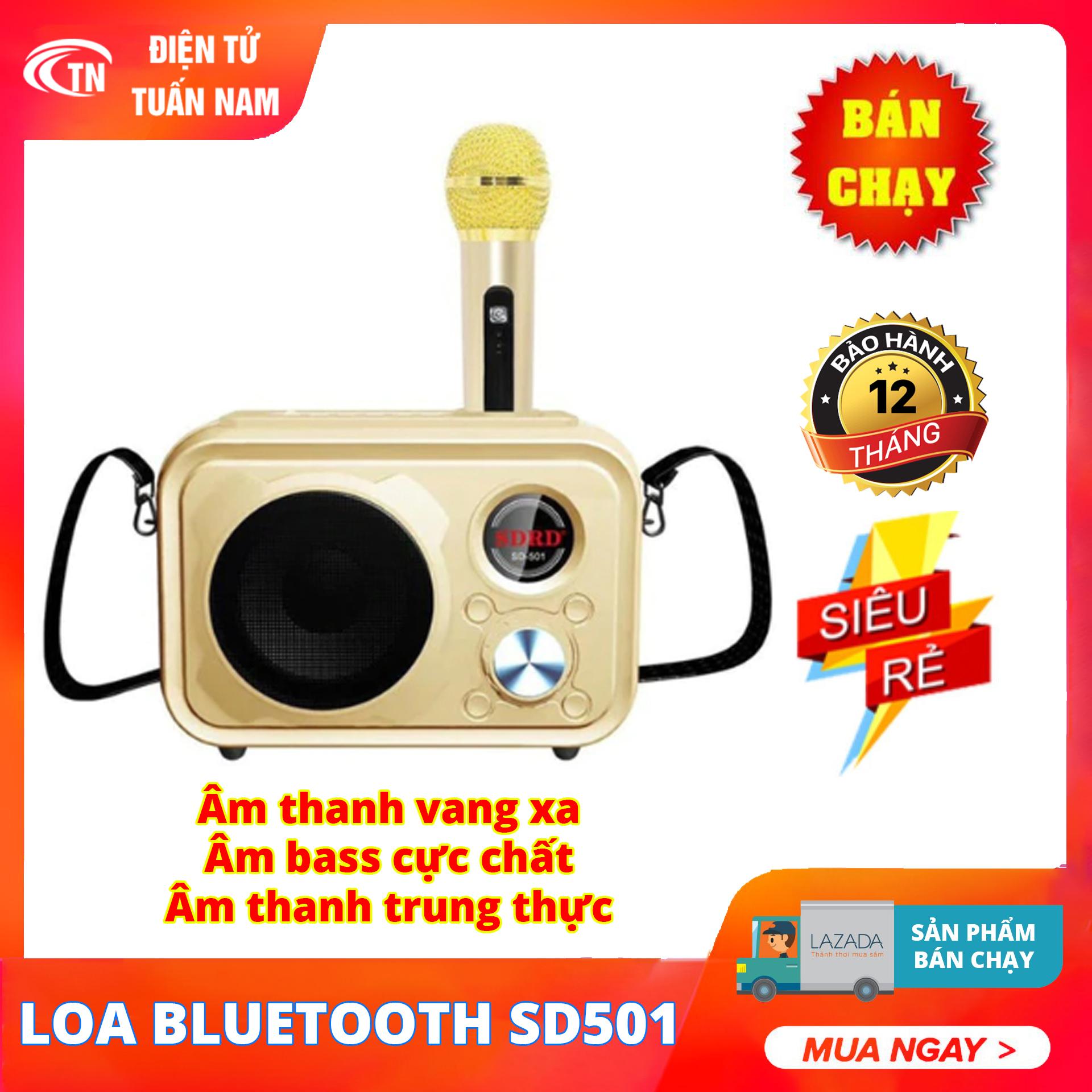 Loa karaoke bluetooth mini SD-501 cực hay