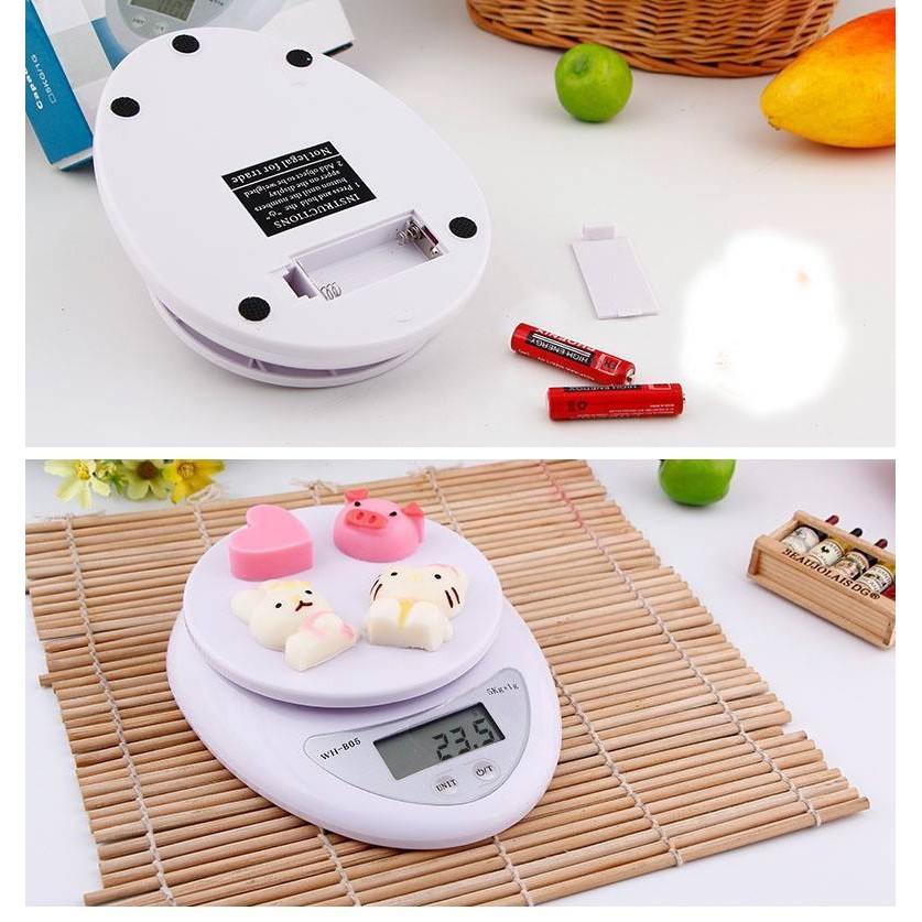 CÂN BÀN ĐIỆN TỬ NHÀ BẾP (5 KG)