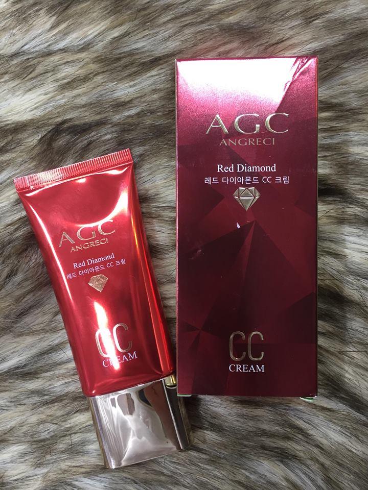 [HCM]Kem nền AGC Red Diamond CC Cream che khuyết điểm Hàn Quốc