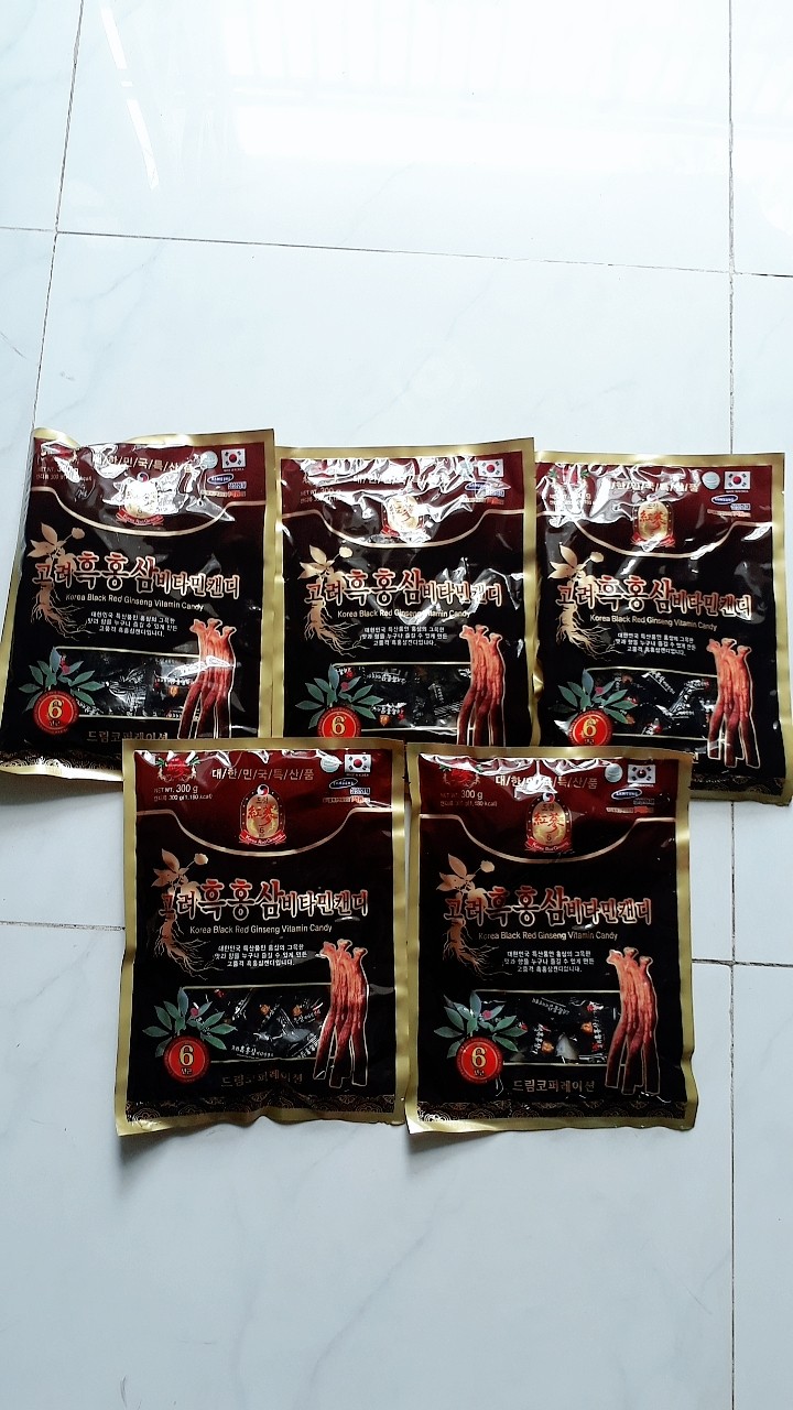 Kẹo Hắc Sâm Hàn Quốc 300Gr