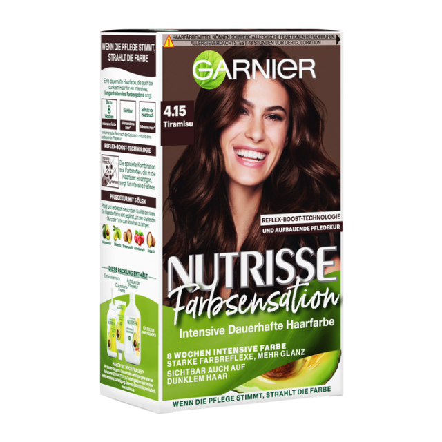 Thuốc nhuộm tóc phủ bạc Garnier Nutrisse, cho mái tóc màu bền  (Bill Đức)