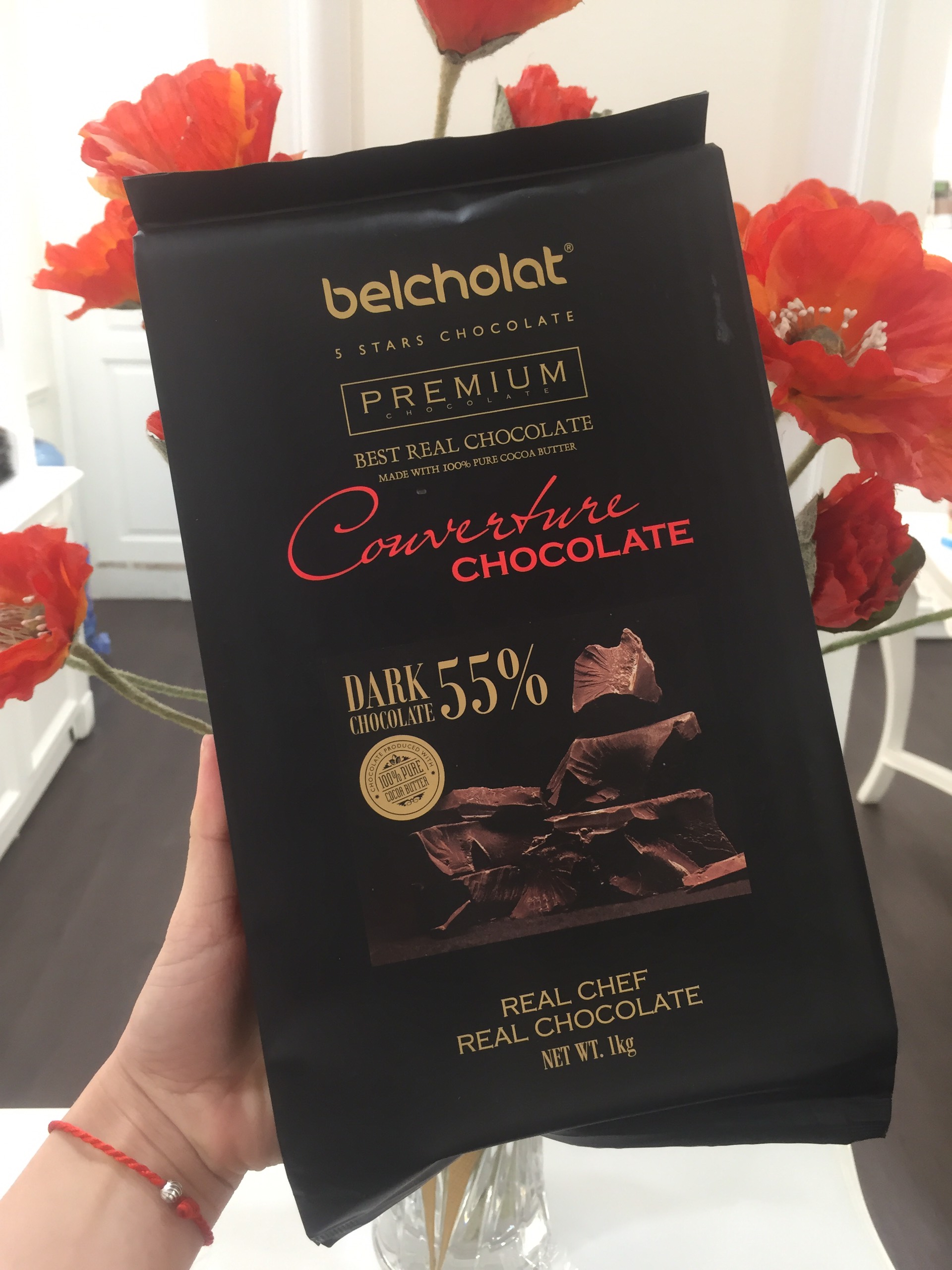 Socola Đen Couverture 55% – block 500G