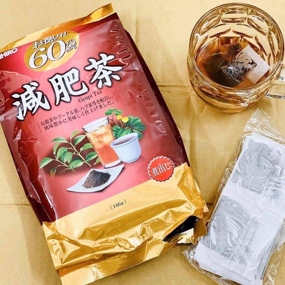 Trà giảm mỡ bụng Genpi Tea #Orihiro nội địa Nhật