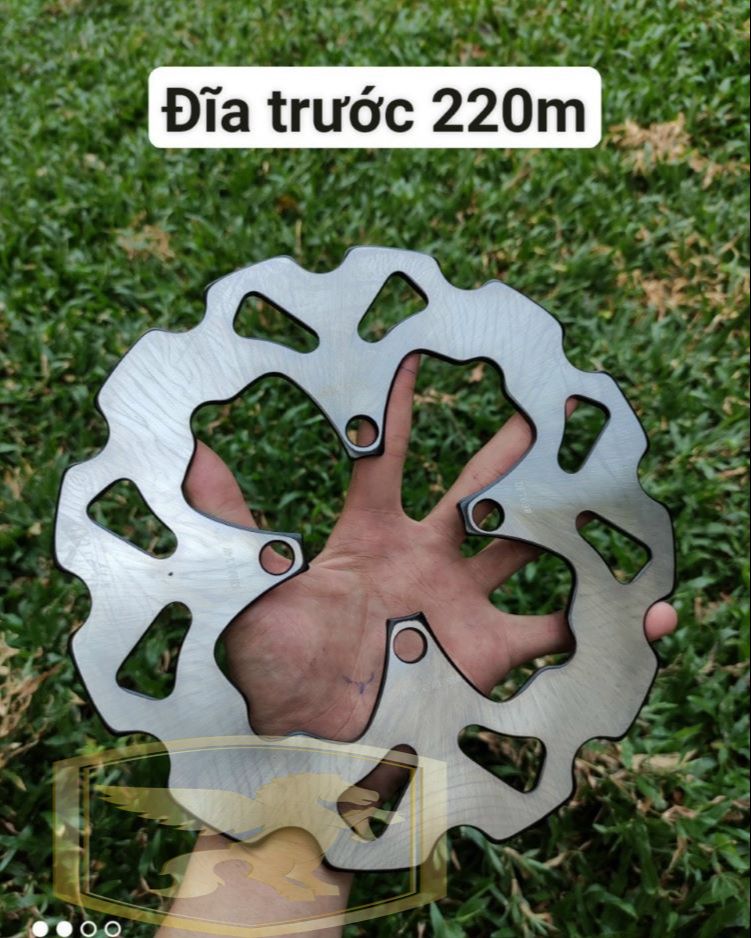 Đĩa Phay CNC kiểu Bông 001 gắn xe máy Sirius,Wave,Blade.Dream...