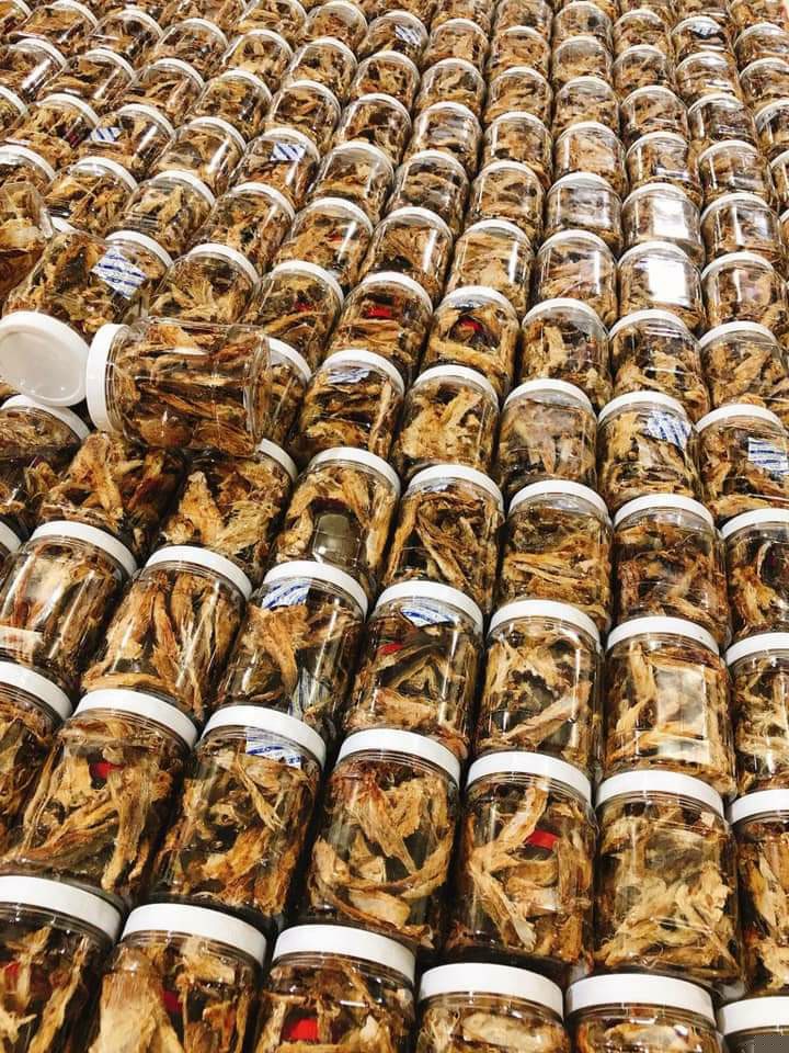 Khô cá đuối mắm me hộp 350g