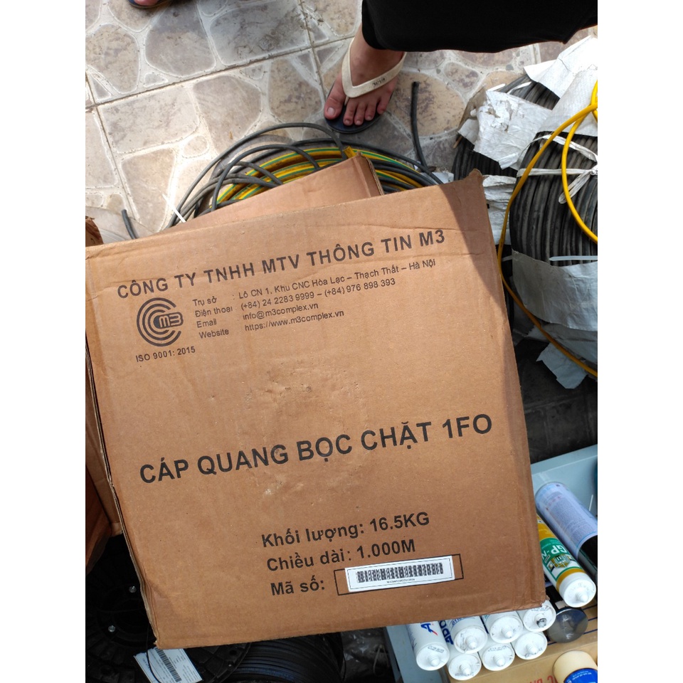Cuộn Cáp Quang Ftth M3 1 Sợi 1fo 1000m