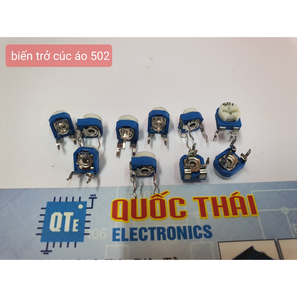 Combo 10 biến trở cúc áo 502