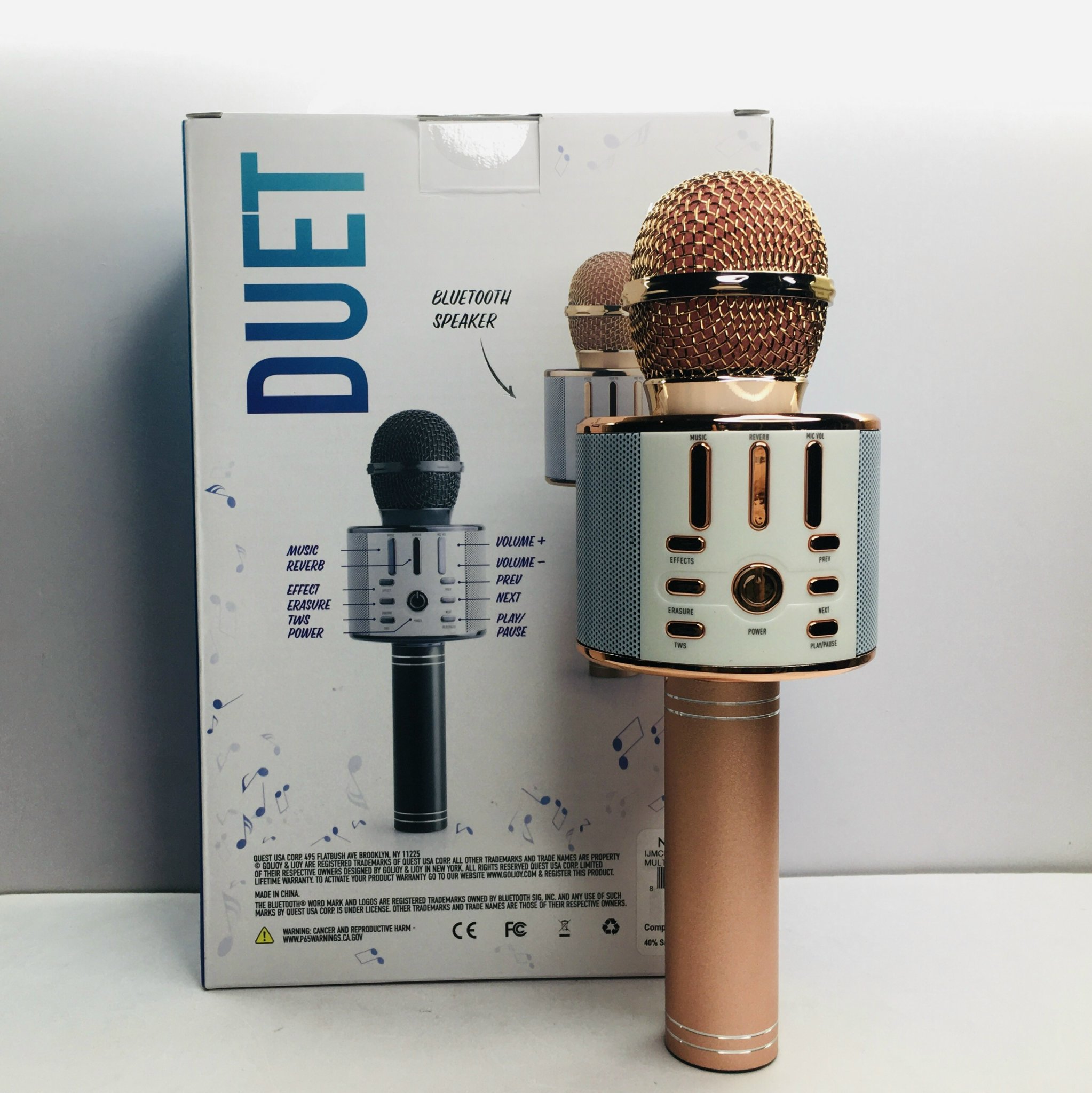 Verkstar Q30 Wireless Bluetooth Microphone Speaker KARAOKE 2in1 [HÀNG MỸ]