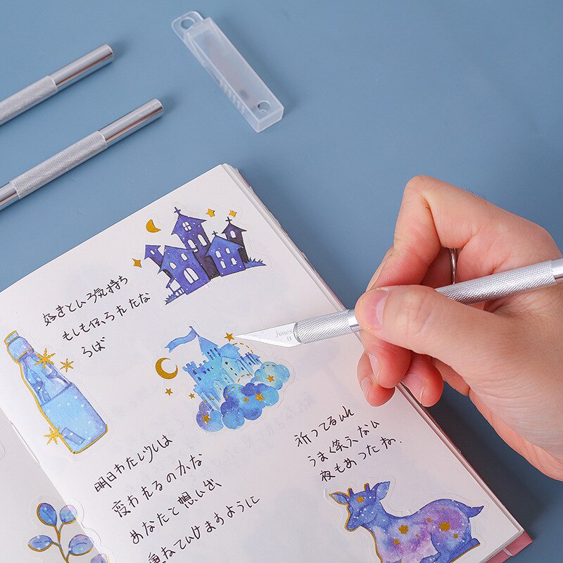 [DC06] Dao khắc giấy dao trổ washi sticker chuyên dụng