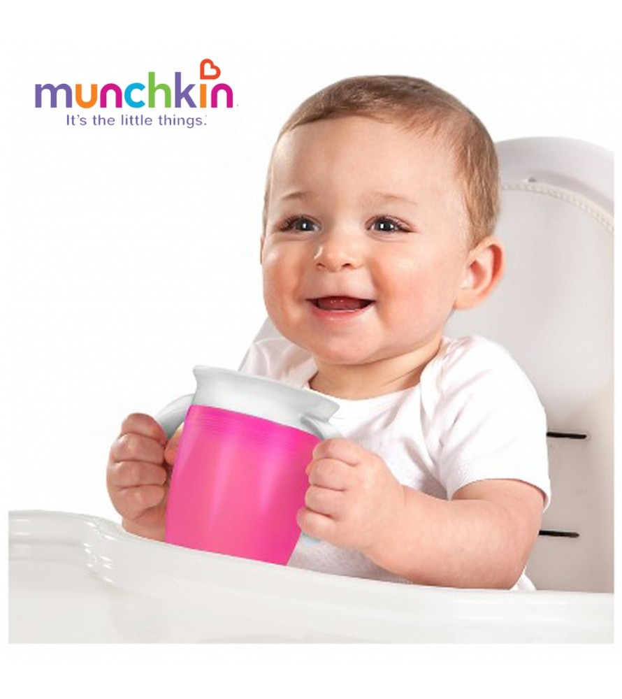 CỐC TẬP UỐNG 360 ĐỘ NHỎ MUNCHKIN (207ML) - MK44141