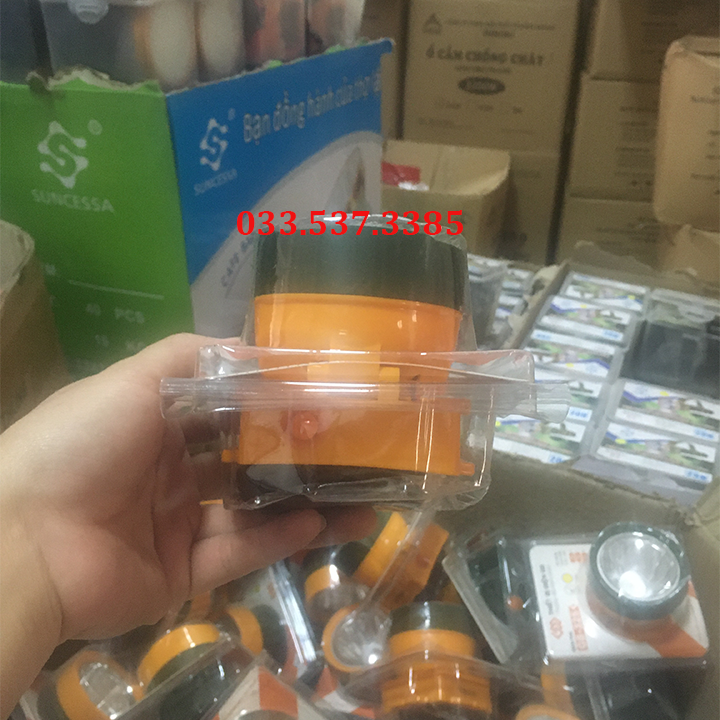 Đèn pin đội đầu, đèn đeo đầu siêu sáng G8 325 sử dụng pin tiểu AA
