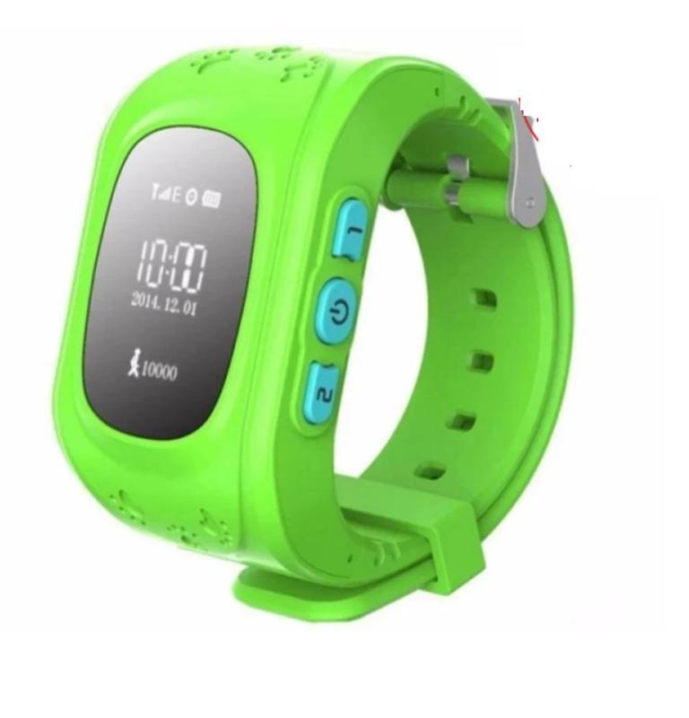 Nơi bán Đồng hồ định vị trẻ em sử dụng SIM, nút bấm gọi khẩn cấp, GPS (xanh lá) 1000002281