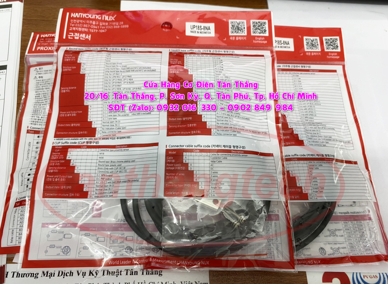 Cảm Biến Tiệm Cận Hanyoung UP18S-8NA