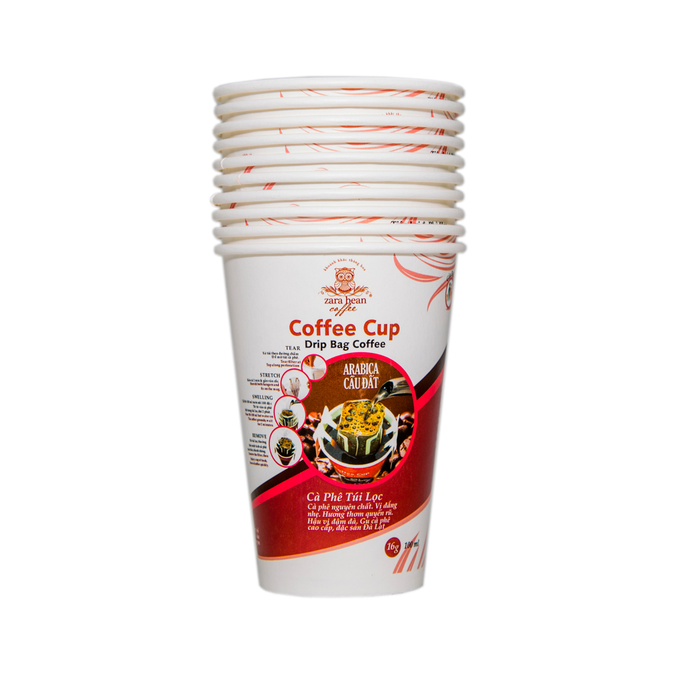 Cà phê Pha Phin Arabica Cầu Đất ( 4 gói x 250g)