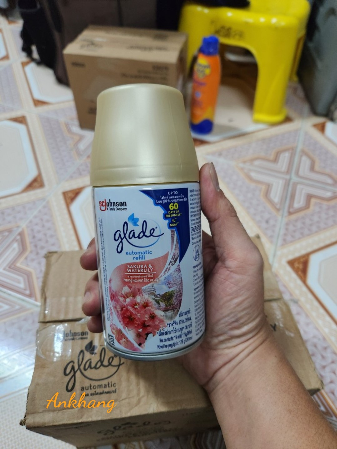 Lõi (Bình) Xịt Phòng GLADE cho máy xịt tự động (Thái Lan)