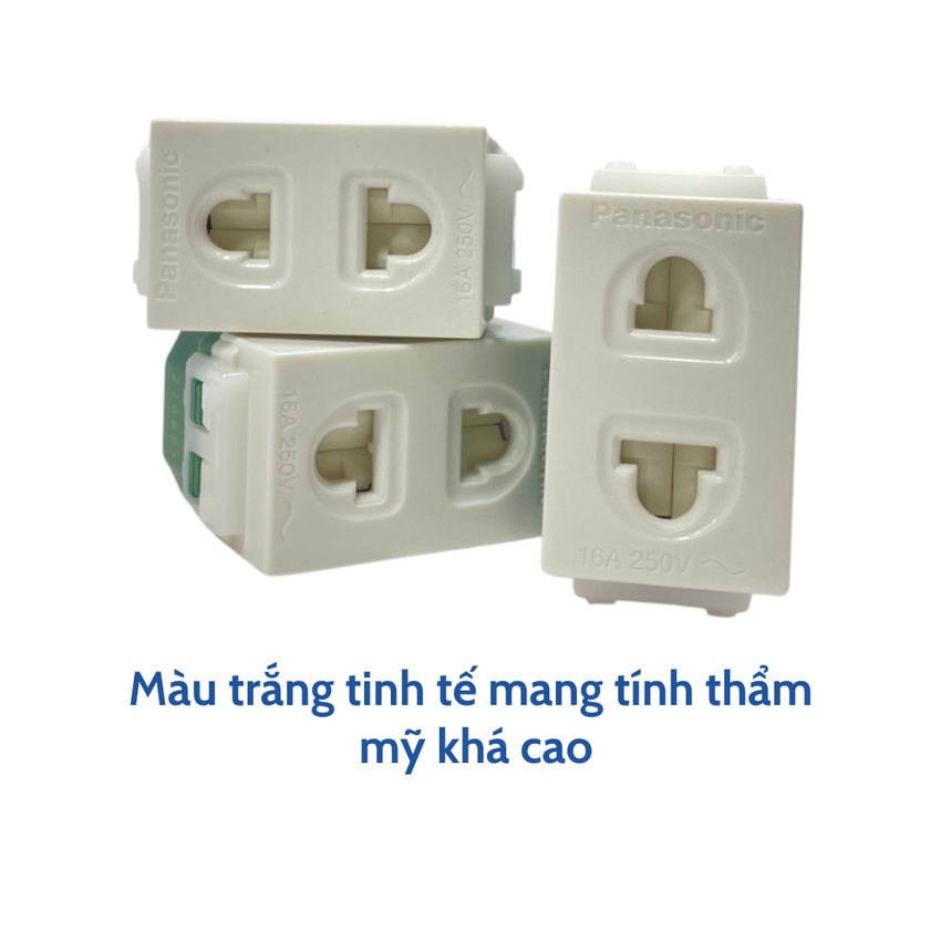 Ổ Cắm Đơn Có Màn Che 16A - WIDE Panasonic (WEV1081SW)