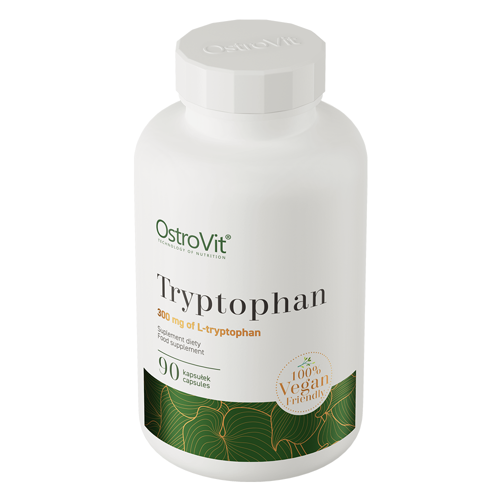 Viên Uống Ostrovit Tryptophan Vege - Hỗ Trợ Cải Thiện Giấc Ngủ, Tăng Cường Sức Khoẻ (90 Viên)