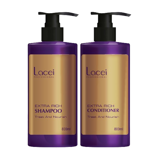 [HCM]Dầu gội siêu mềm mượt Lacei Extra Rich 800ml