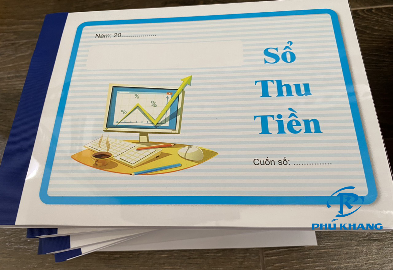 Sổ thu - sổ chi a5 1 cuốn 100 tờ in 1 mặt