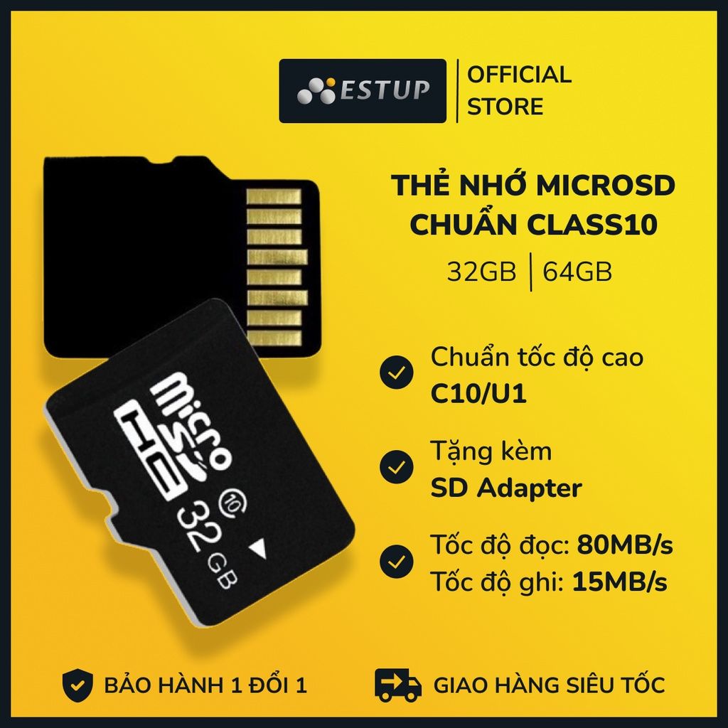 ( BẢO HÀNH CHÍNH HÃNG ) Thẻ nhớ Micro SD 32G