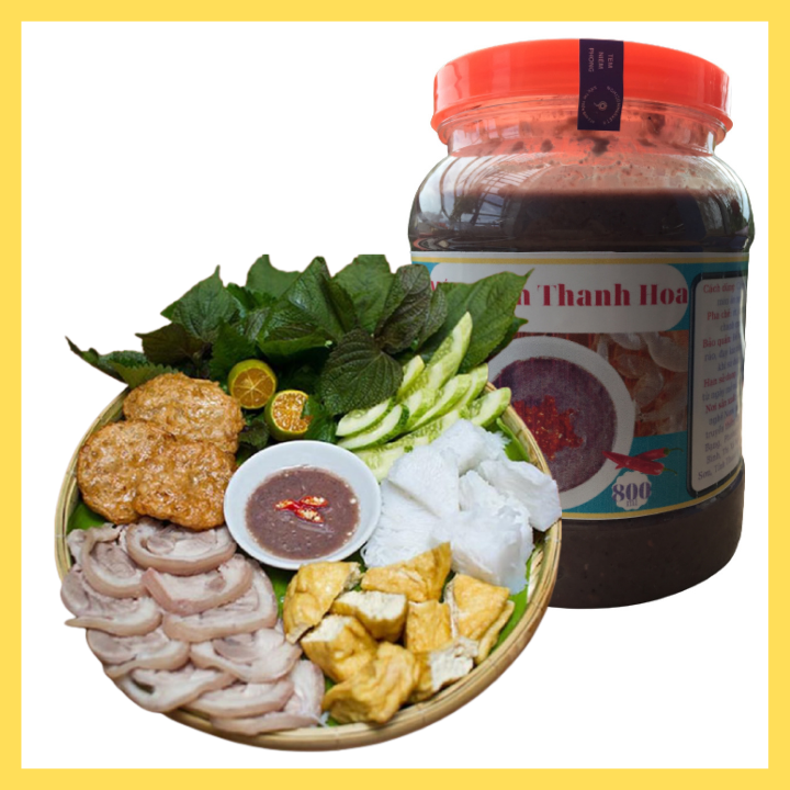 Mắm tôm ngon Thanh Hóa hũ 800gram