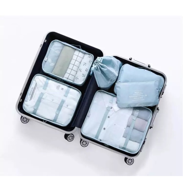 Bộ 6 Túi đựng đồ du lịch laundry Pouch