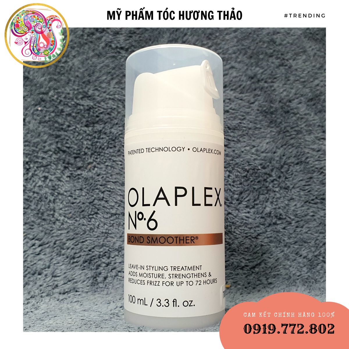 [Chính hãng] [NEW] KEM XÃ KHÔ OLAPLEX SỐ 6 BOND SMOOTHER 100ML