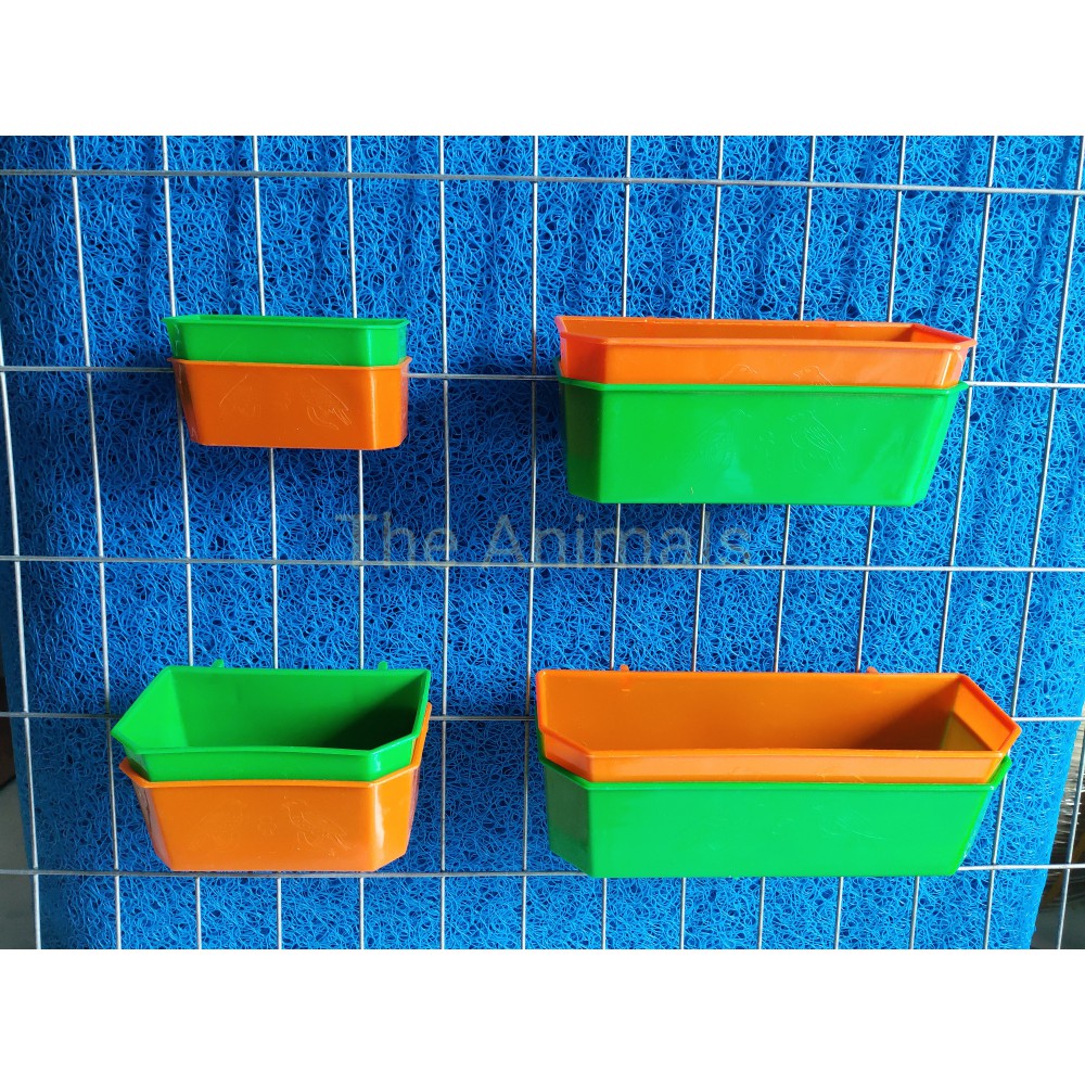 [HCM]Máng ăn máng uống cho vẹt (20x8cm)