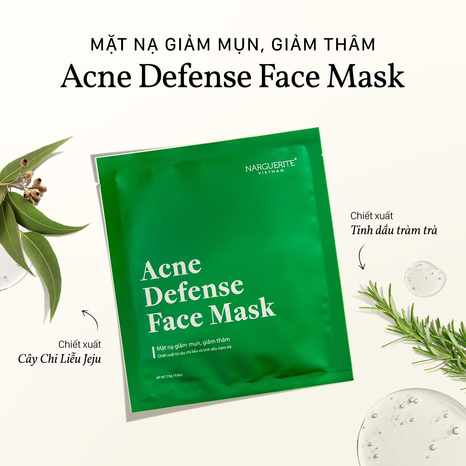 Mặt Nạ Dừa Sinh Học Narguerite